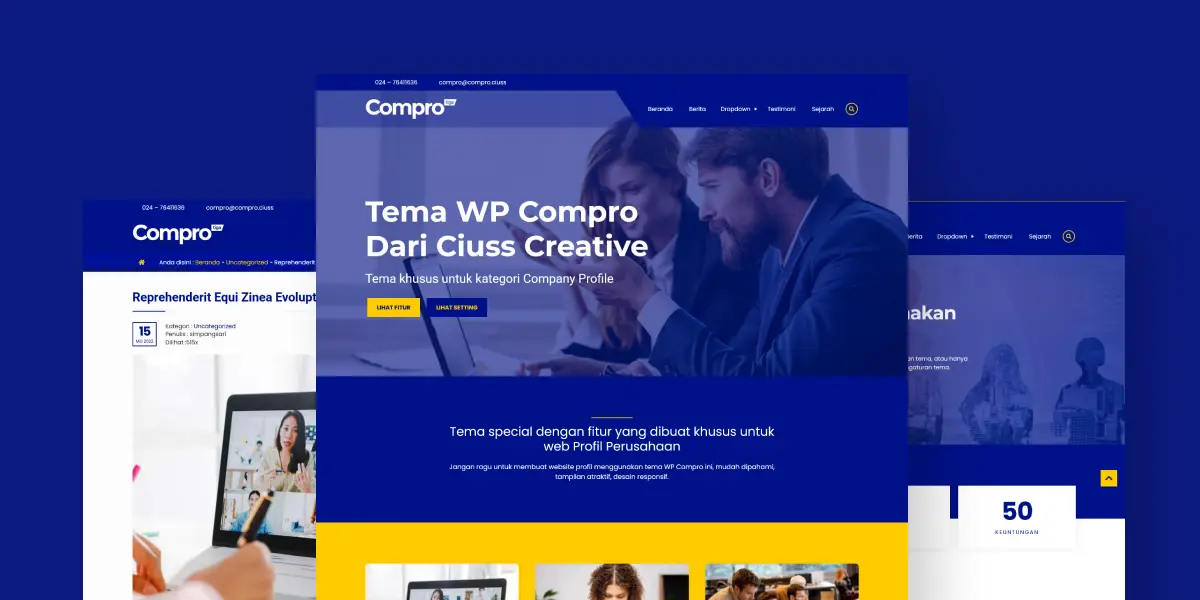 Jasa buat website Company Profile